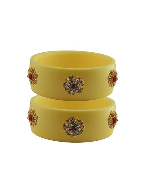 stone studded acrylic bangle - 18779022 - Very Small Image - 1