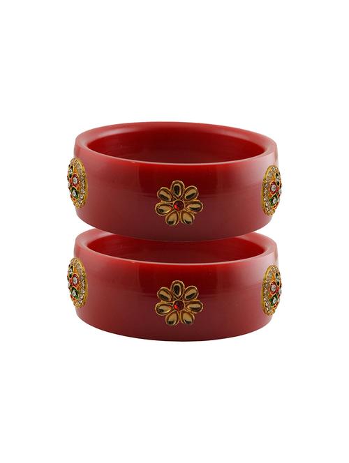 stone studded acrylic bangle - 18779228 - Very Small Image - 1