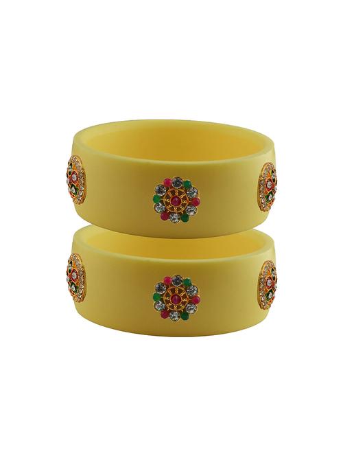 stone studded acrylic bangle - 18779237 - Very Small Image - 1