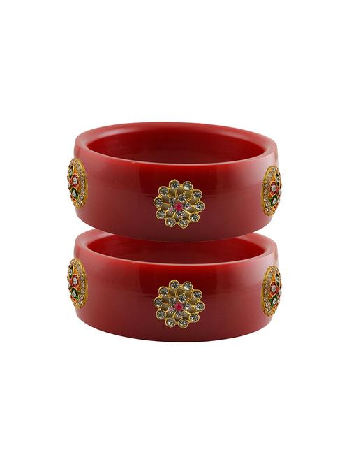 stone studded acrylic bangle - 18779241 - Very Small Image - 1