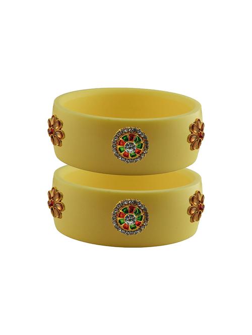 stone studded acrylic bangle - 18779310 - Very Small Image - 1