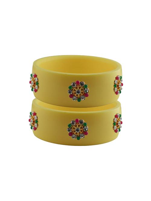 stone studded acrylic bangle - 18779460 - Very Small Image - 1