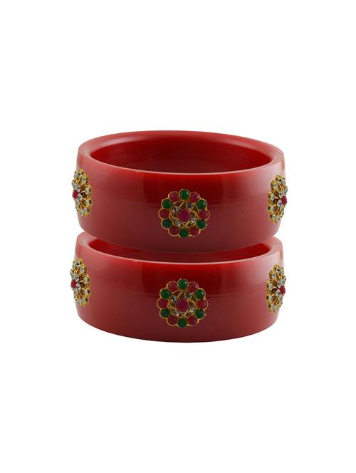 stone studded acrylic bangle - 18779522 - Very Small Image - 1