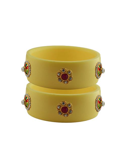 stone studded acrylic bangle - 18779687 - Very Small Image - 1