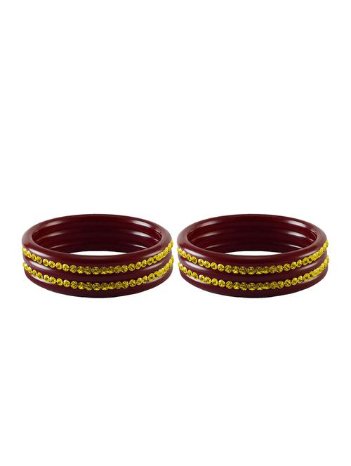 stone studded acrylic bangle - 18779693 - Very Small Image - 1