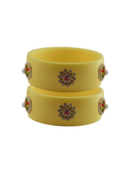 stone studded acrylic bangle - 18779702 - Very Small Image - 1