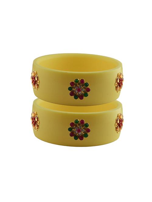 stone studded acrylic bangle - 18779728 - Very Small Image - 1