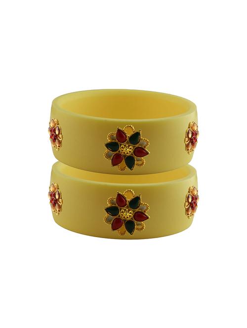 stone studded acrylic bangle - 18779745 - Very Small Image - 1