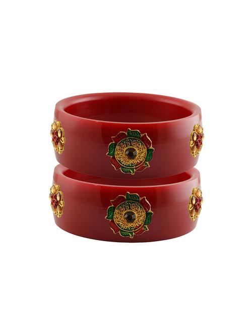 stone studded acrylic bangle - 18779746 - Very Small Image - 1