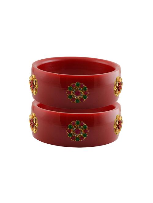 stone studded acrylic bangle - 18779759 - Very Small Image - 1