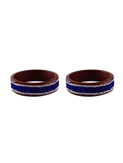 stones work kada bangle set - 18779806 - Very Small Image - 1
