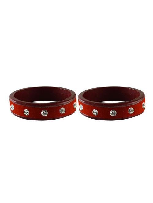 stones work kada bangle set - 18779854 - Very Small Image - 1
