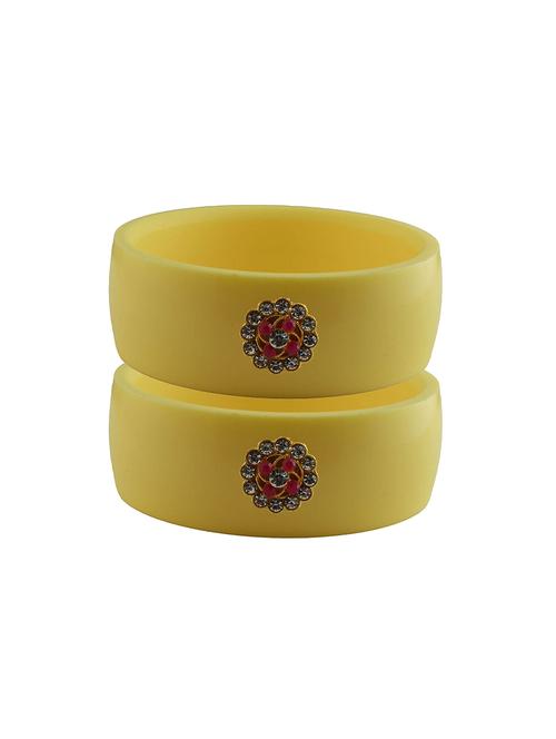 stones work kada bangle set - 18779871 - Very Small Image - 1