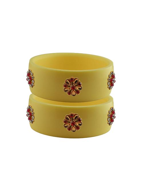 stones work kada bangle set - 18779921 - Very Small Image - 1