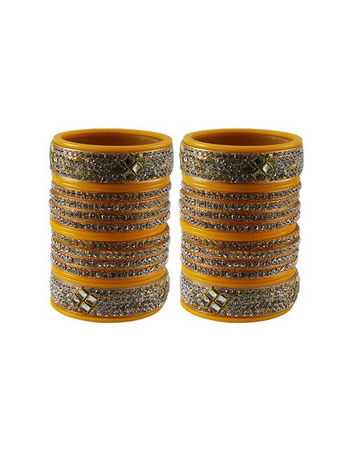 multi colored stone studded bangle - 18780250 - Very Small Image - 1