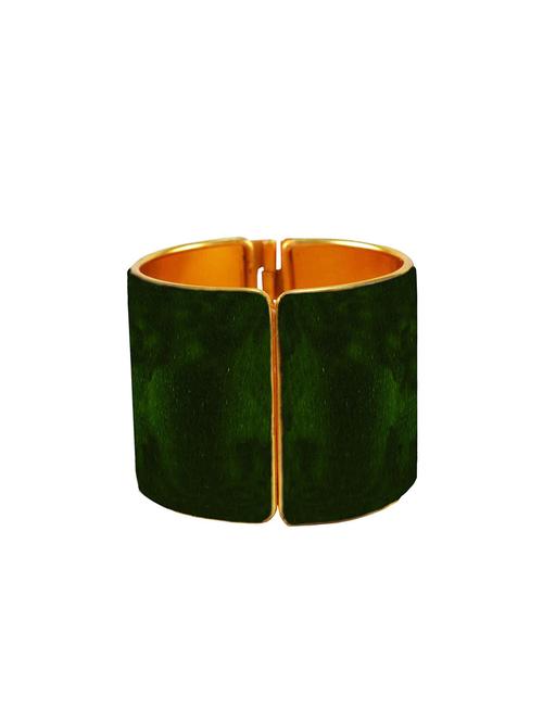 dark green plain brass bangle - 18780827 - Very Small Image - 1