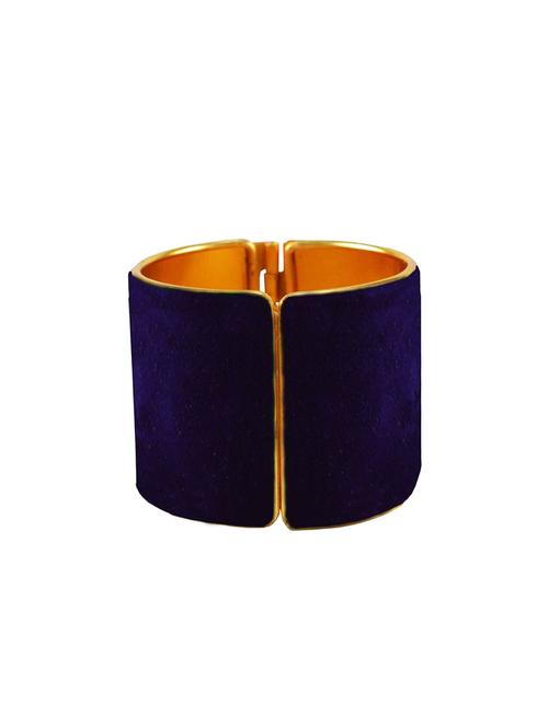 dark blue plain brass bangle - 18780852 - Very Small Image - 1