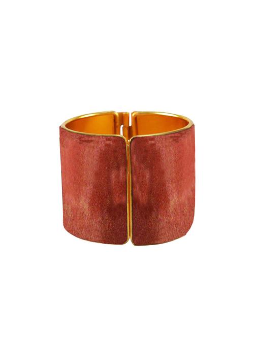 peach plain brass bangle - 18780872 - Very Small Image - 1