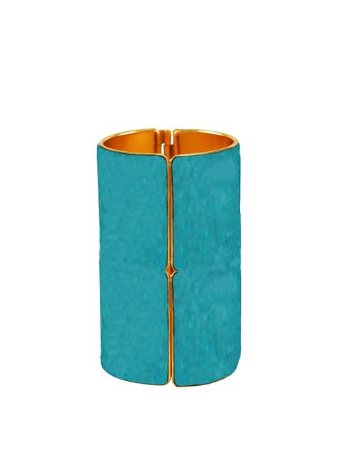 firozi plain brass bangle - 18780926 - Very Small Image - 1