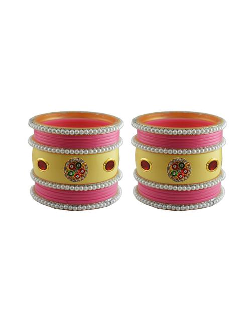 stone studded acrylic bangle - 18782060 - Very Small Image - 1