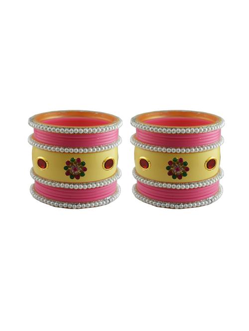 stone studded acrylic bangle - 18782070 - Very Small Image - 1