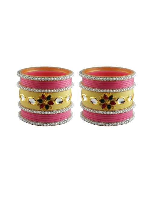 stone studded acrylic bangle - 18782108 - Very Small Image - 1