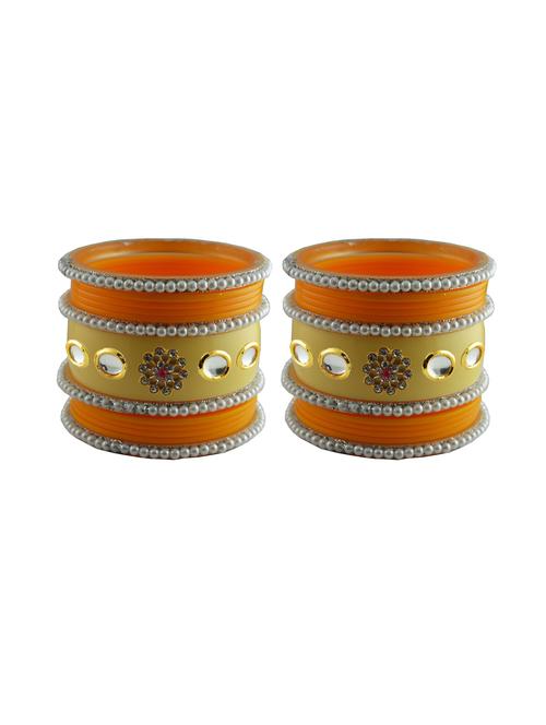 stone studded acrylic bangle - 18782216 - Very Small Image - 1