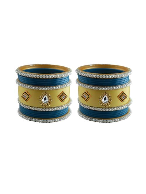 stone studded acrylic bangle - 18782244 - Very Small Image - 1