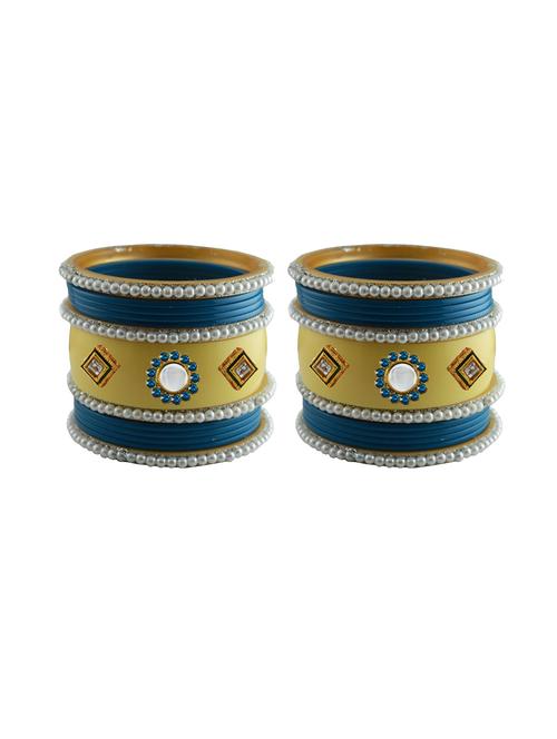 stone studded acrylic bangle - 18782253 - Very Small Image - 1