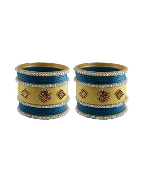 stone studded acrylic bangle - 18782287 - Very Small Image - 1