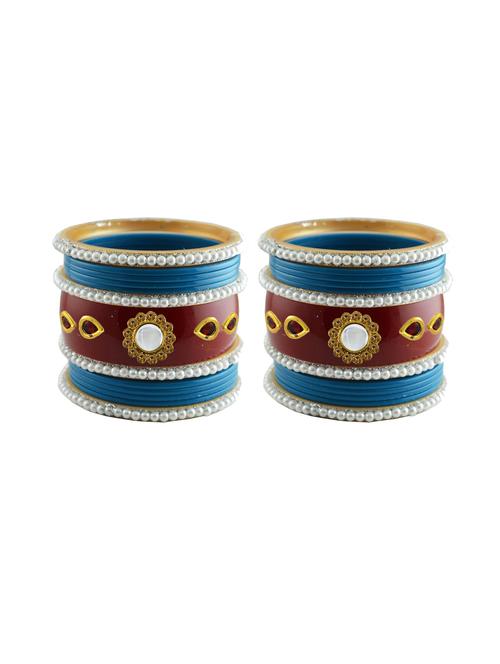 stone studded acrylic bangle - 18782308 - Very Small Image - 1