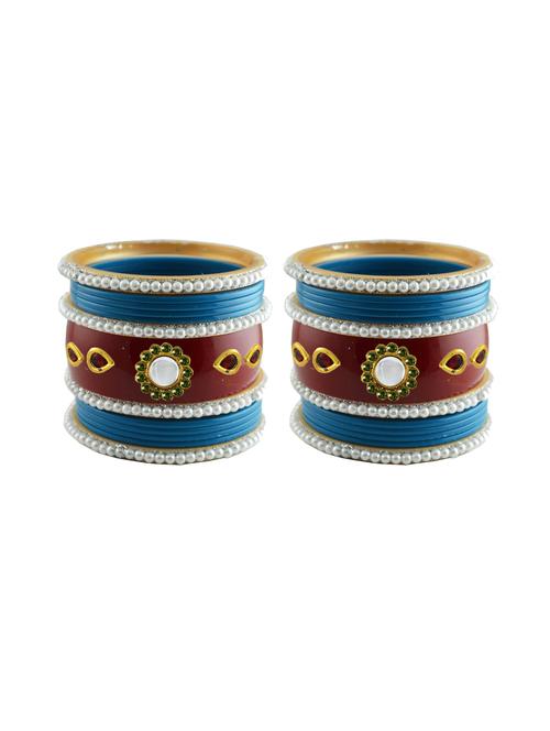 stone studded acrylic bangle - 18782325 - Very Small Image - 1
