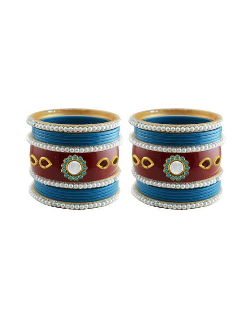 stone studded acrylic bangle - 18782328 - Very Small Image - 1