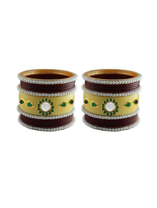 stone studded acrylic bangle - 18782468 - Very Small Image - 1