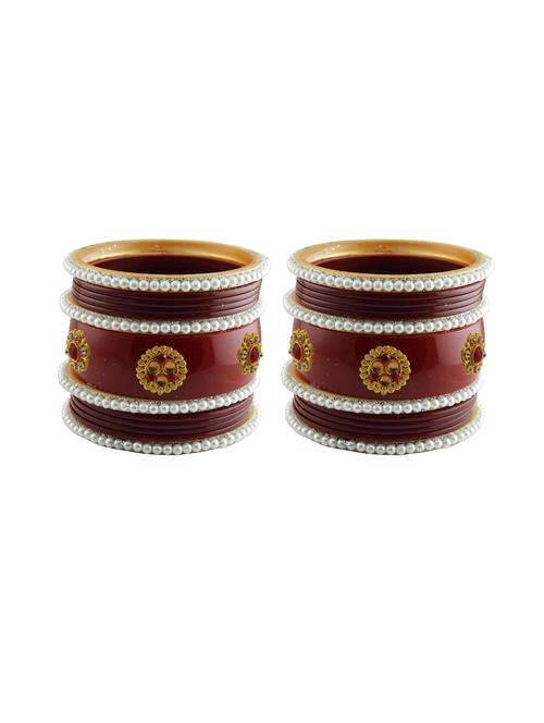 stone studded acrylic bangle - 18782489 - Very Small Image - 1