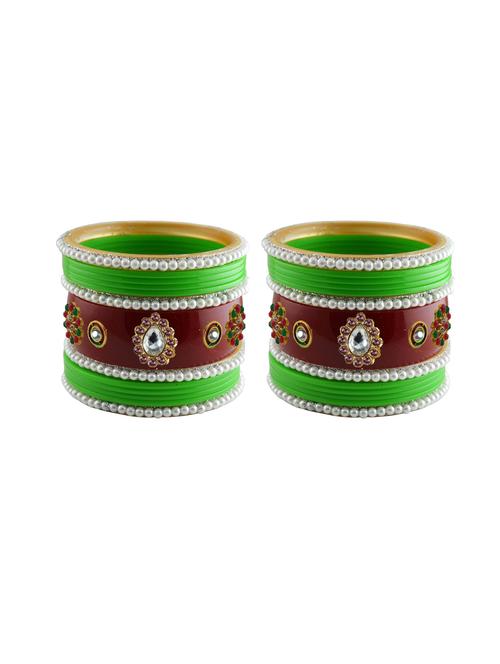 stone studded acrylic bangle - 18782575 - Very Small Image - 1