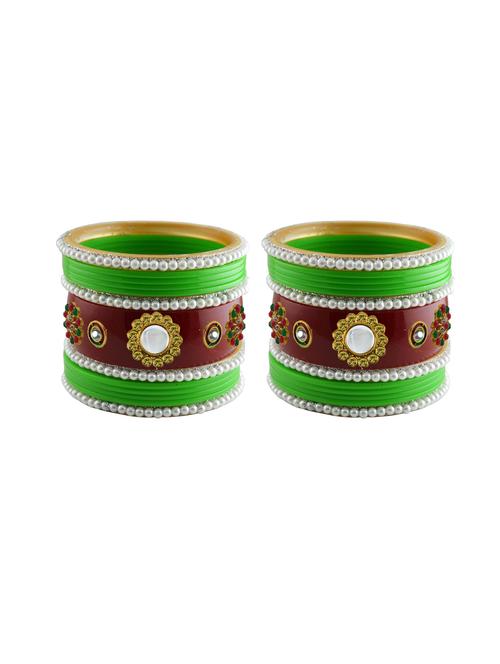 stone studded acrylic bangle - 18782608 - Very Small Image - 1