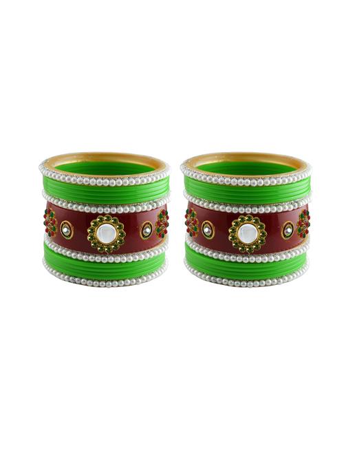 stone studded acrylic bangle - 18782628 - Very Small Image - 1