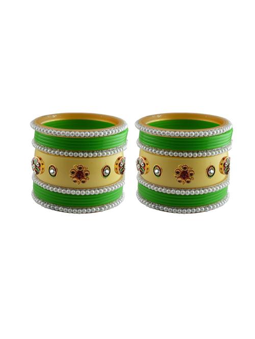 stone studded acrylic bangle - 18782662 - Very Small Image - 1