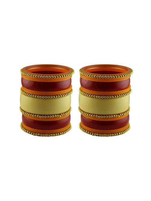 multi moti stud acrylic bangle with very extra large size - 18782775 - Very Small Image - 1
