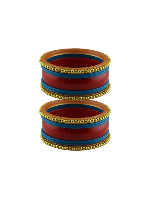 multi moti stud acrylic bangle with very extra large size - 18782777 - Very Small Image - 1