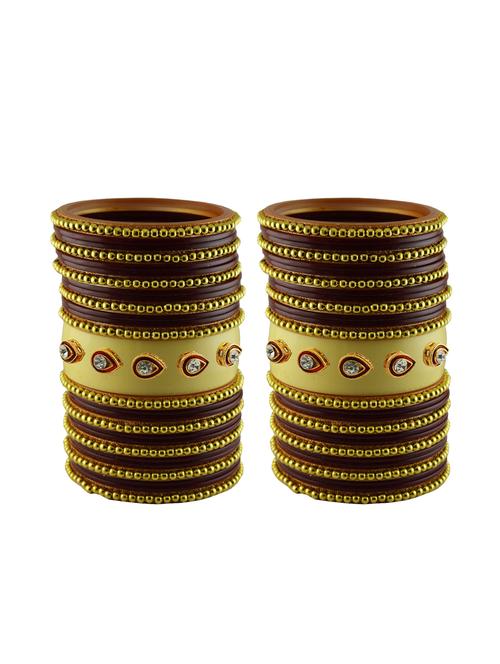 multi moti stud acrylic bangle with very extra large size - 18782844 - Very Small Image - 1