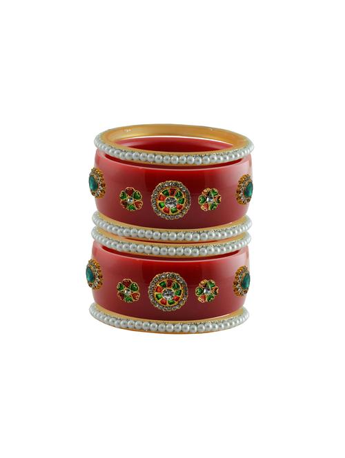 stone studded acrylic bangle - 18784143 - Very Small Image - 1