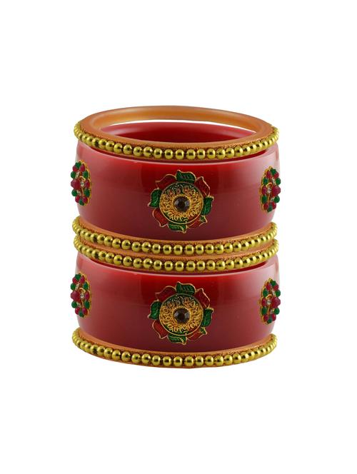 stone studded acrylic bangle - 18784518 - Very Small Image - 1