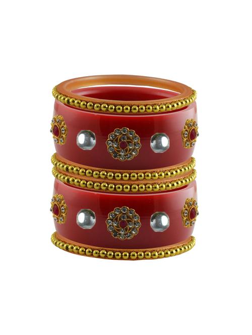 stone studded acrylic bangle - 18784588 - Very Small Image - 1