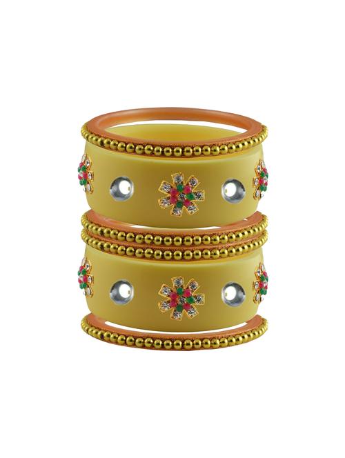 stone studded acrylic bangles - 18784626 - Very Small Image - 1