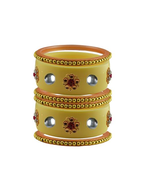 stone studded acrylic bangles - 18784633 - Very Small Image - 1