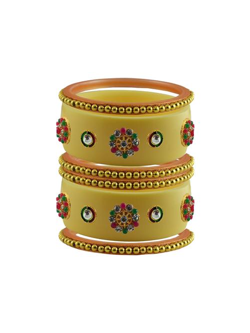 stone studded acrylic bangles - 18784670 - Very Small Image - 1