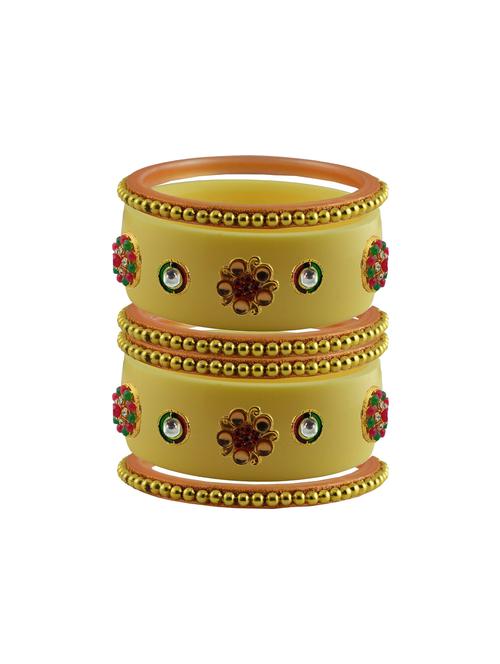 stone studded acrylic bangles - 18784682 - Very Small Image - 1