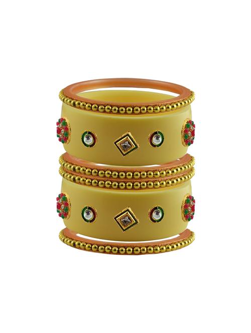 stone studded acrylic bangles - 18784692 - Very Small Image - 1